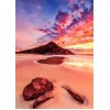 Beautiful Sky & Beach side Hill