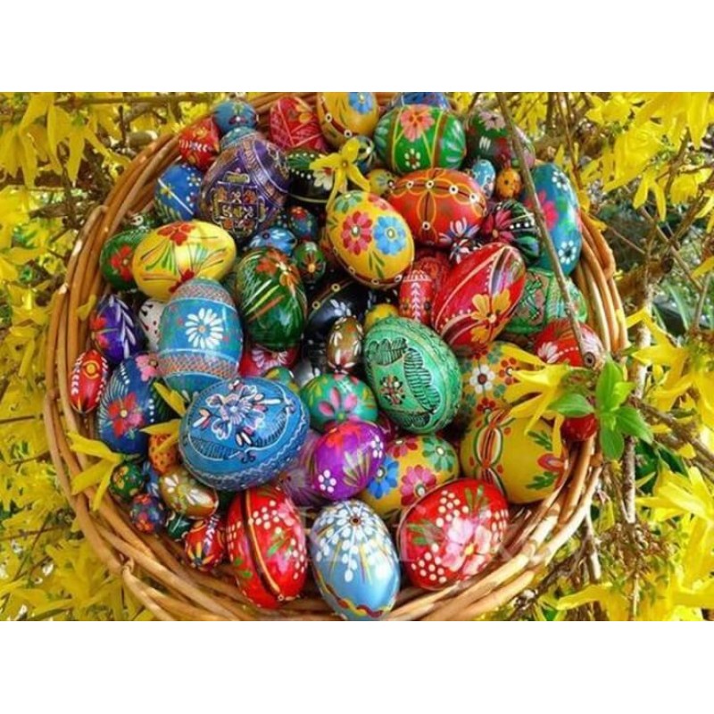 Basket full of Easte...