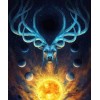 Lunar Reindeer - Paint by Diamonds