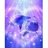 Loving Dolphins - Paint with Diamonds