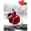 Loving Couple with Love Balloons