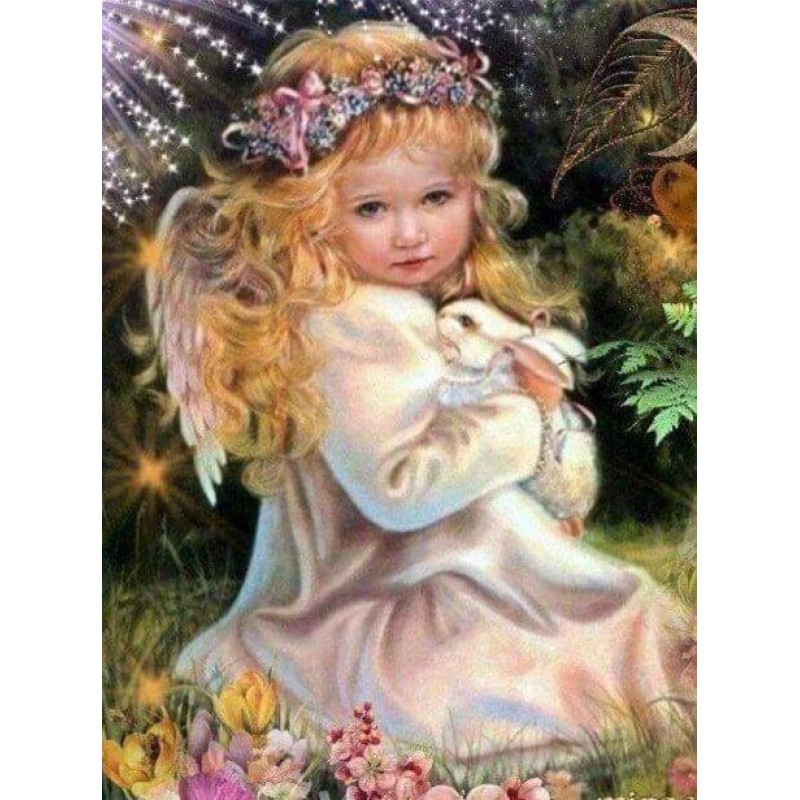 Little Angel Girl wi...