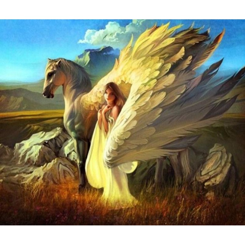 Angel & Horse Diamon...
