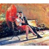 Lovely Couple Kissing