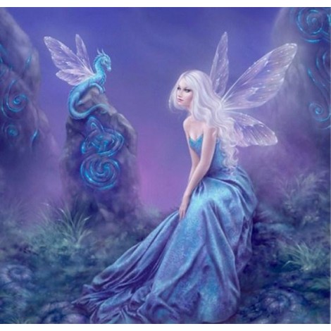 Dragon & Fairy Art - Paint by Diamonds
