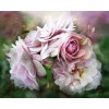 Flowers Bunch & Dragon Fly