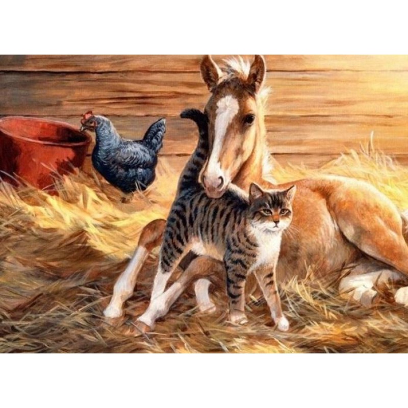 Horse, Cat & Chi...