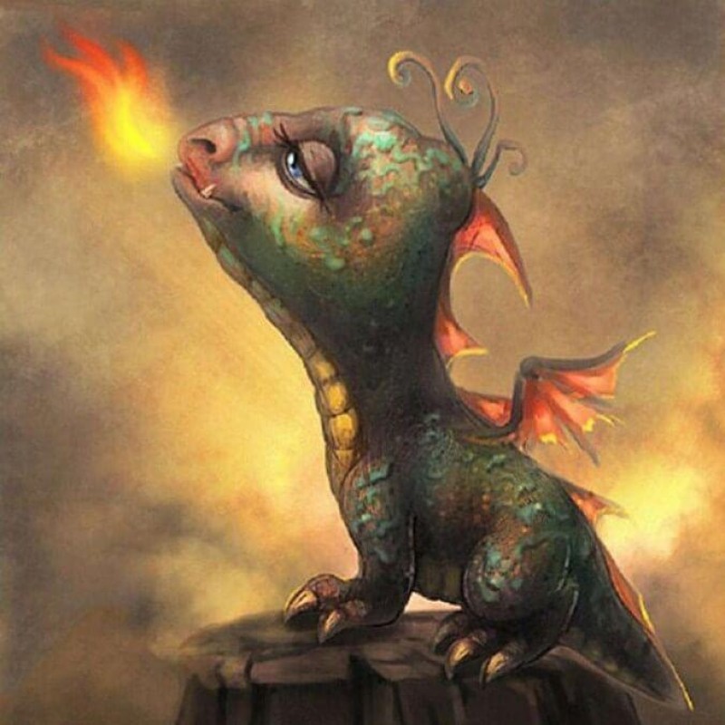 Little Dragon Blowin...