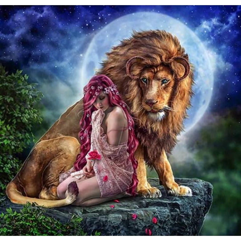 Lion Queen Diamond P...