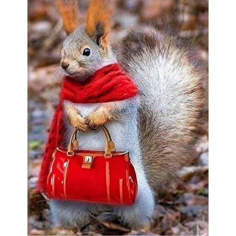 Lady Squirrel - Diam...