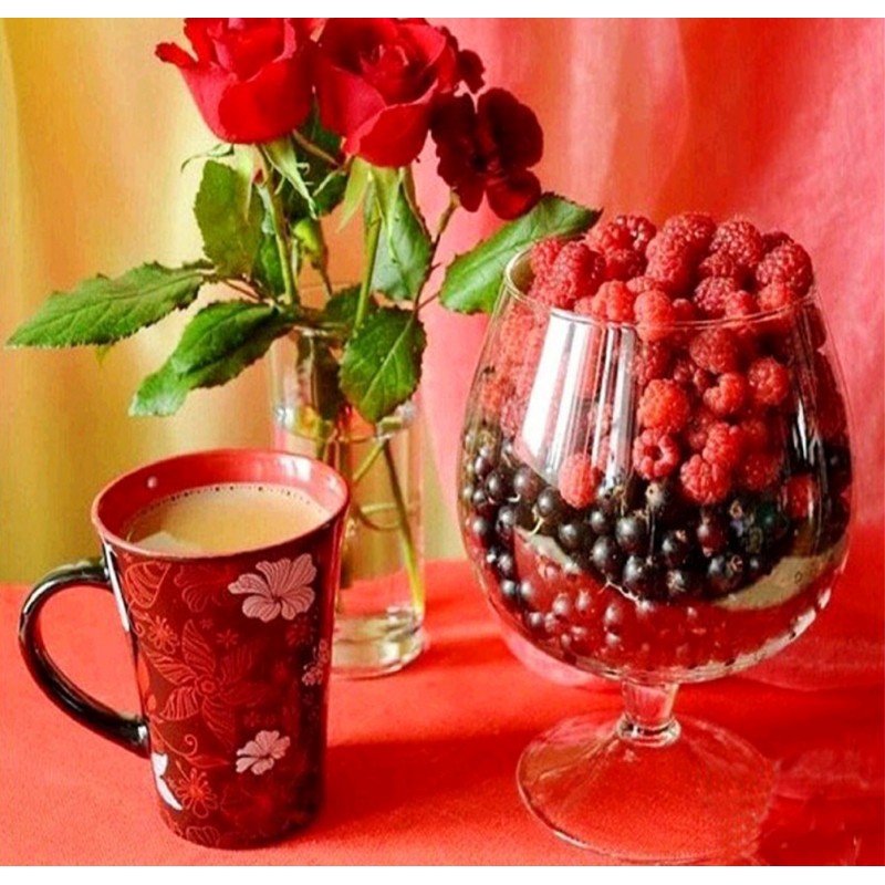 Berries & Morning Tea