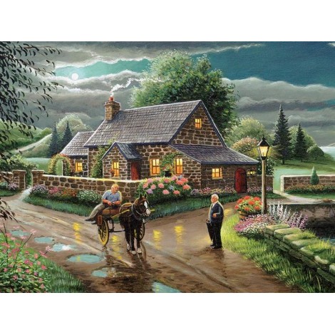 Lakeside Cottage by Patrick Costello