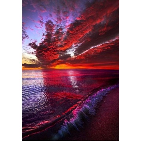 Lake Michigan Sunset - Paint by Diamonds