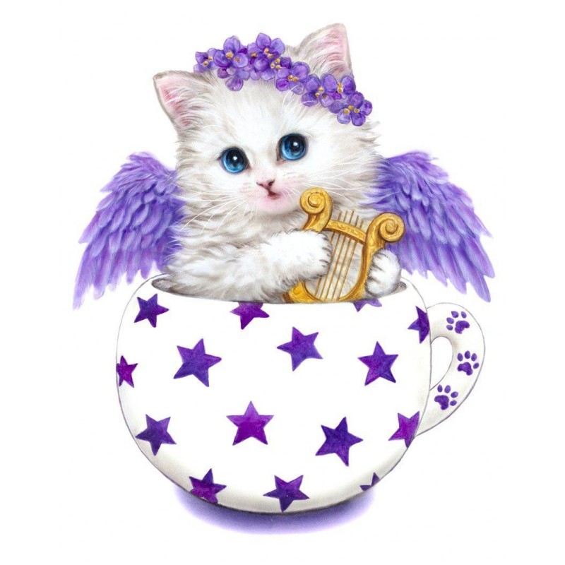Angel Cat Diamond Paintin...