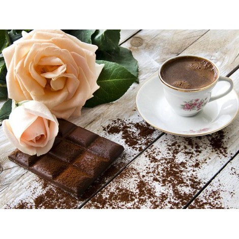 Coffee Cup & Chocolate Bar