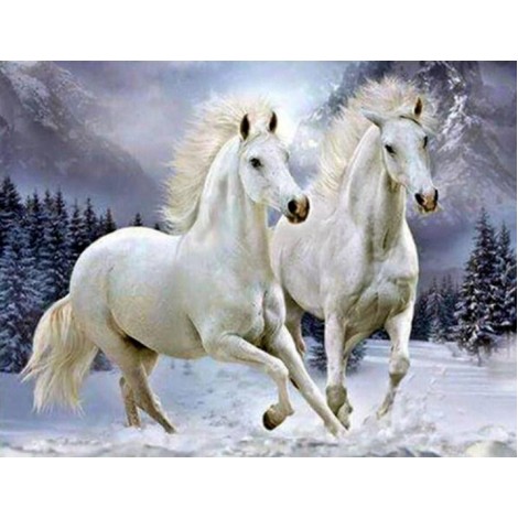 Wild Horses - Paint by Diamonds