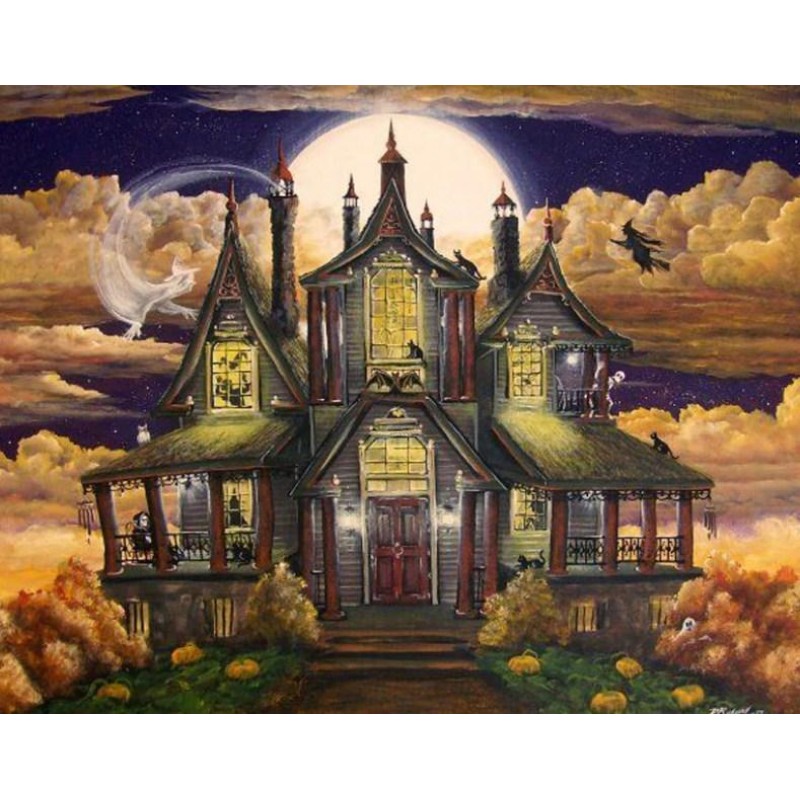 Halloween Haunted Ho...