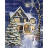 Christmas House - Paint with Diamonds