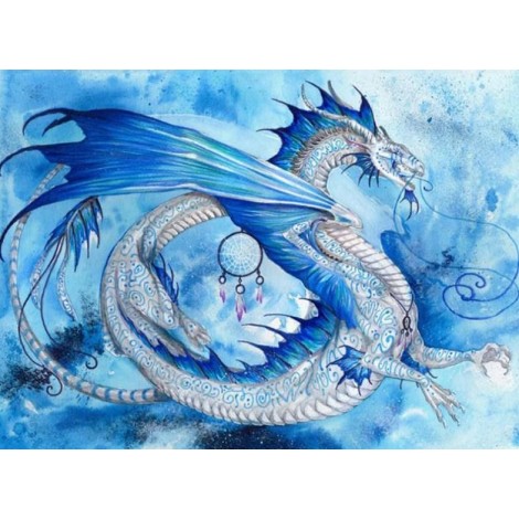 Ice Dragon - Diamond Painting Kit