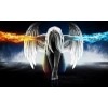 Ice & Fire Angel Diamond Painting