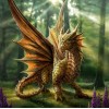 Angry Dragon - Diamond Painting Kit