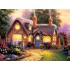 Beautiful Cottage with Flowers Decoration