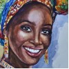 Black Lady - Paint by Diamonds