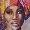 African Lady - Diamond Painting Kit