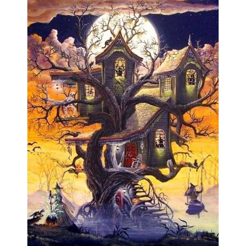 Haunted Tree House &...