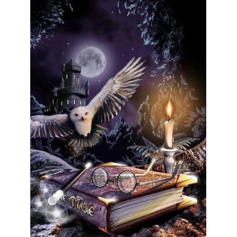 Harry Potter's Owl - Paint by Diamonds