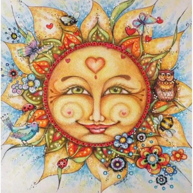 Happy Sun - Paint wi...