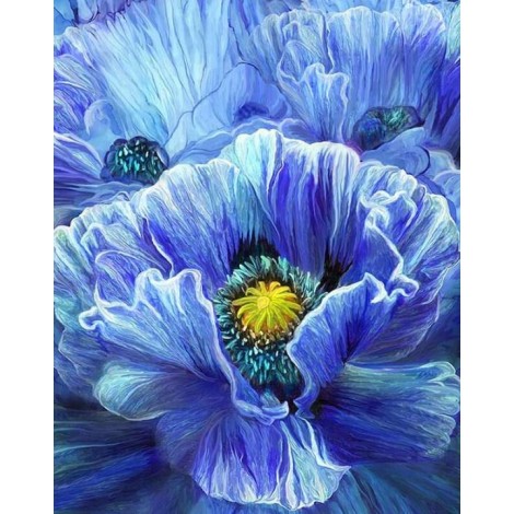 Blue Poppy by Carol Cavalaris