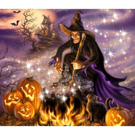 Halloween Witch DIY Painting Kit