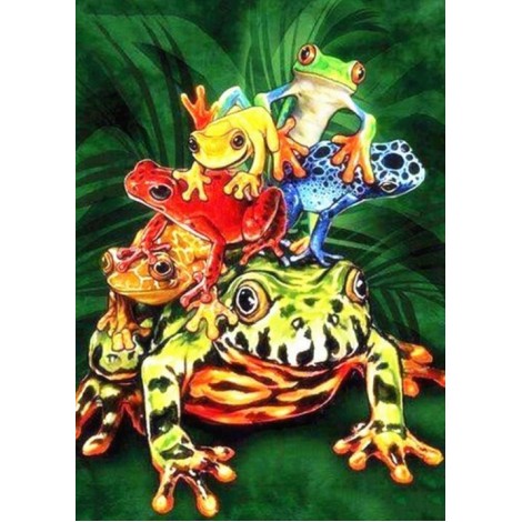 Frogs Species - Diamond Painting Kit
