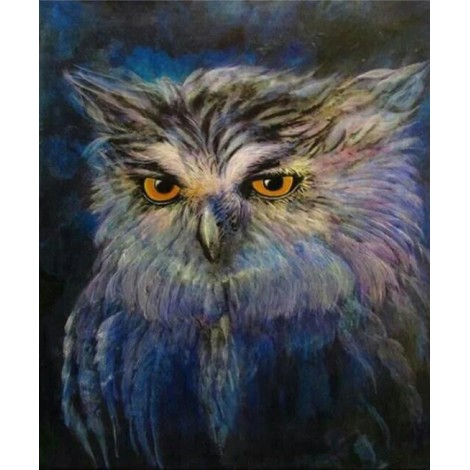 Great Horned Owl - Paint with Diamonds