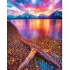 Grand Tetons National Park Lake DIY Diamond Painting
