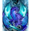 Glowing Dragon - Paint by Diamonds