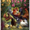 Chickens in the Garden