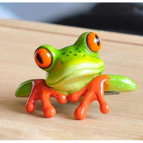 Funny Frog Diamond Painting Kit