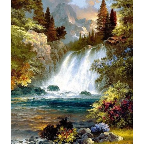 Best Waterfall Diamond Painting