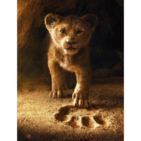 Following the Paws - Paint with Diamonds