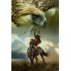 Flying Eagle & Horse Rider Diamond Painting
