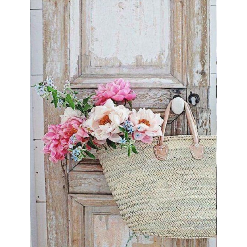 Flowers Basket on Vi...
