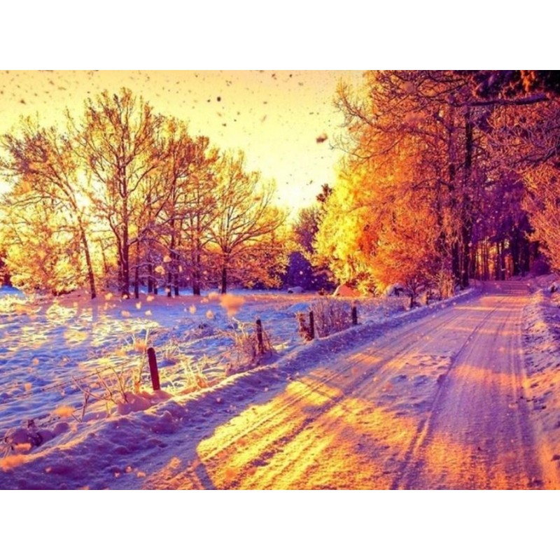 Amazing Snowy Street...
