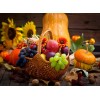 Basket Full of Fresh Fruits