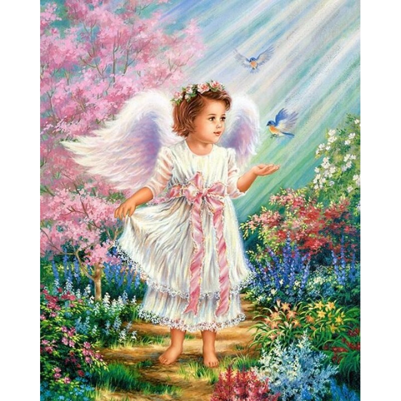 Cute angel Girl &amp...