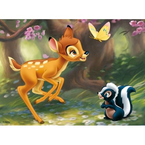 Disney Bambi, Squirrel & Butterfly