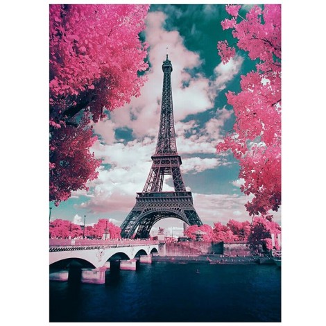Eiffel Tower Paris DIY Diamond Painting