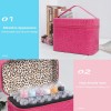 Elegant Diamond Storage Bag with 84 Slots