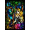 Disney Princess in the Forest with Fairies
